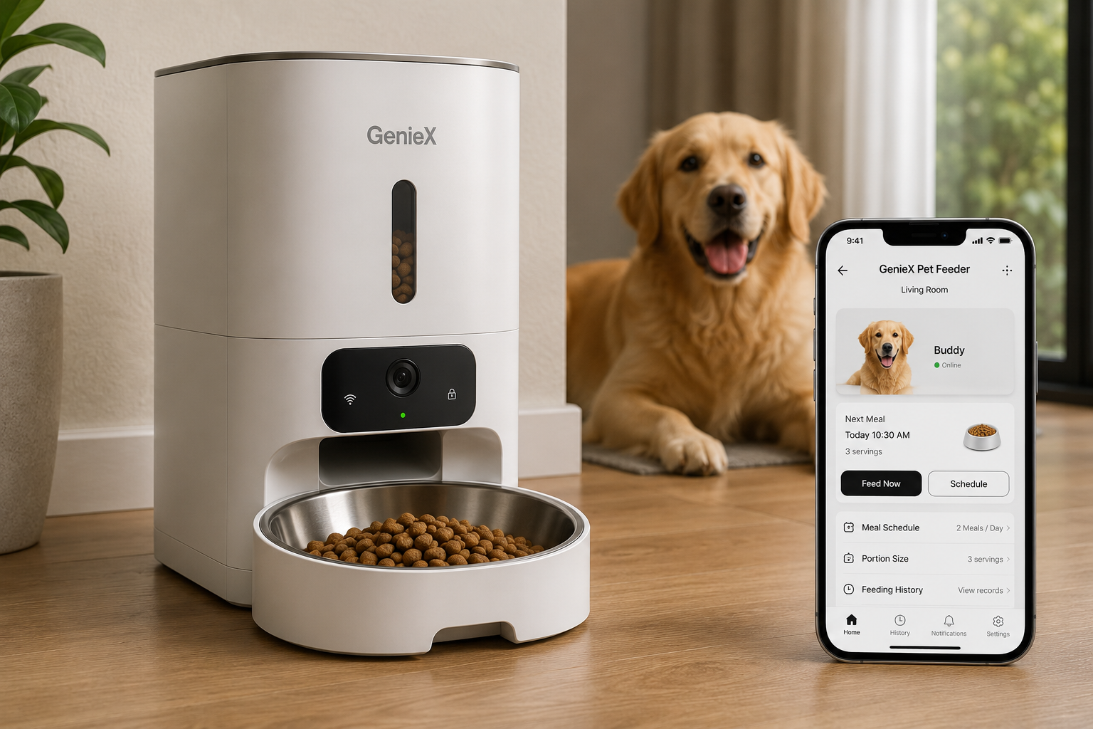 GenieX Smart Pet Feeder